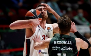 CSKA be sergančio Grigonio sugadino jubiliejaus šventę UNICS žvaigždei